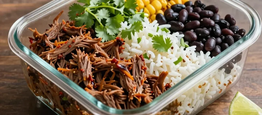 Braised Chipotle Beef Bowls for Prep Friendly Dinners