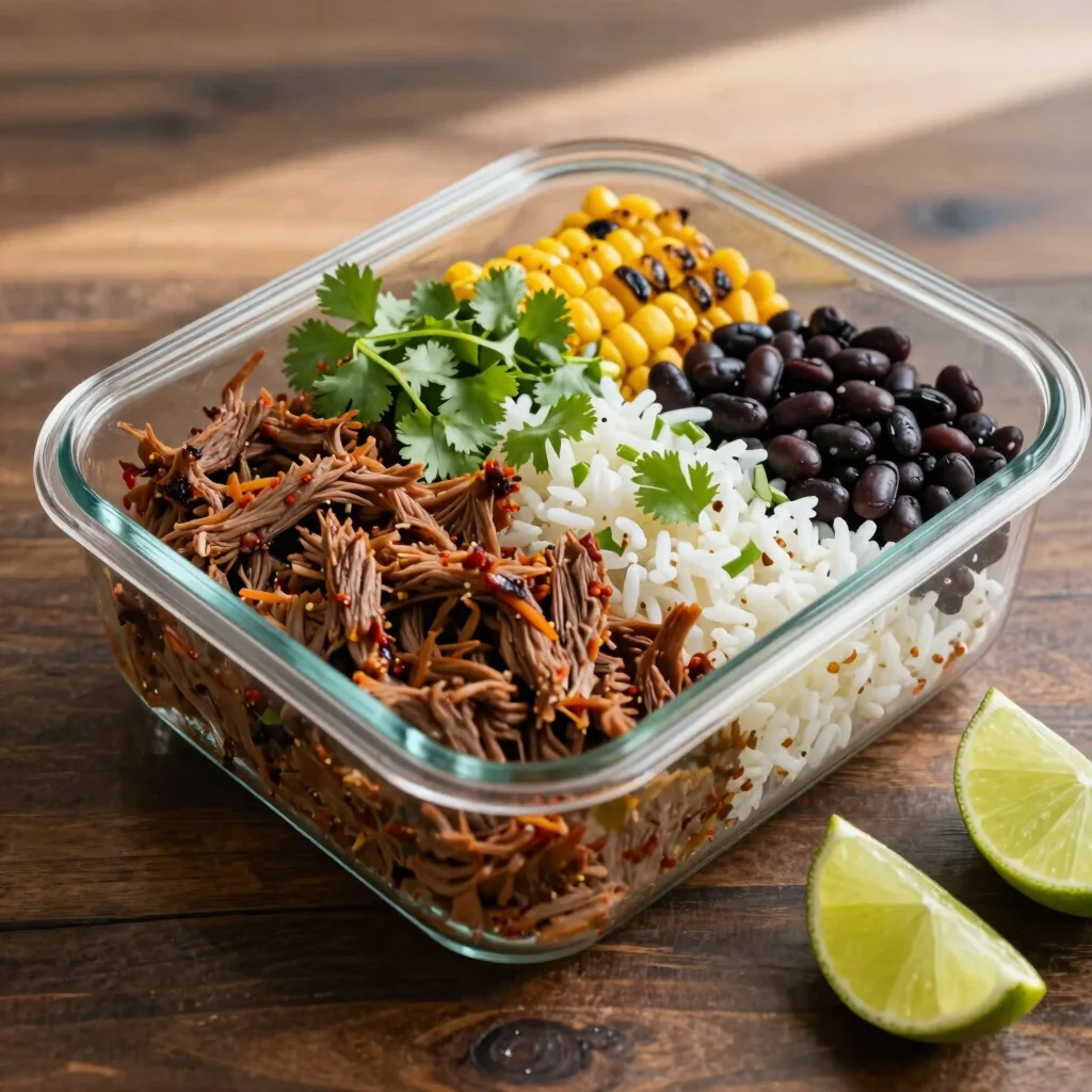 Braised Chipotle Beef Bowls for Prep Friendly Dinners